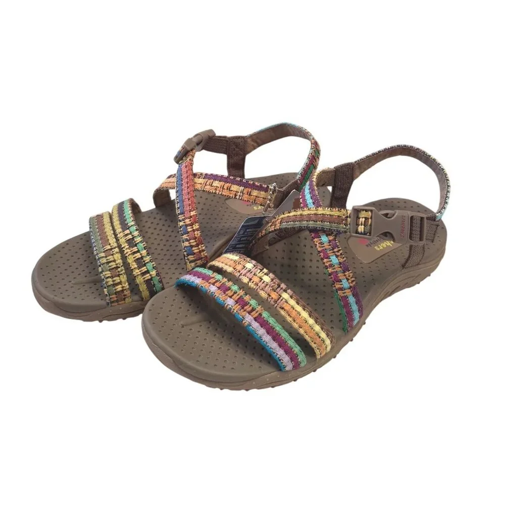 Skechers Reggae Sew Me Size 6.5 Vegan Washable NWB